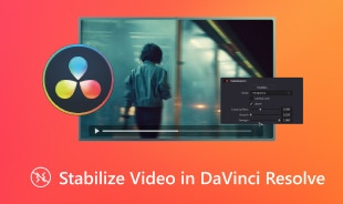 Stabiliser video i DaVinci Resolve