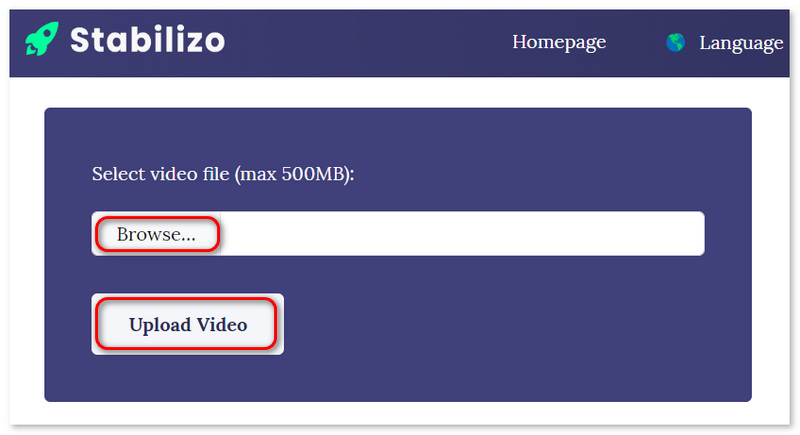 Stabilize Video Online Using Stabilizo