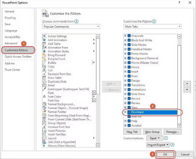 Powepoint Developer Path