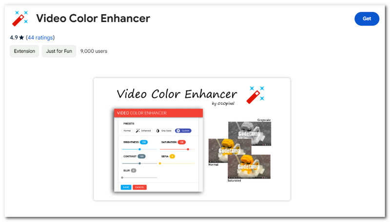 Video Color Enhancer