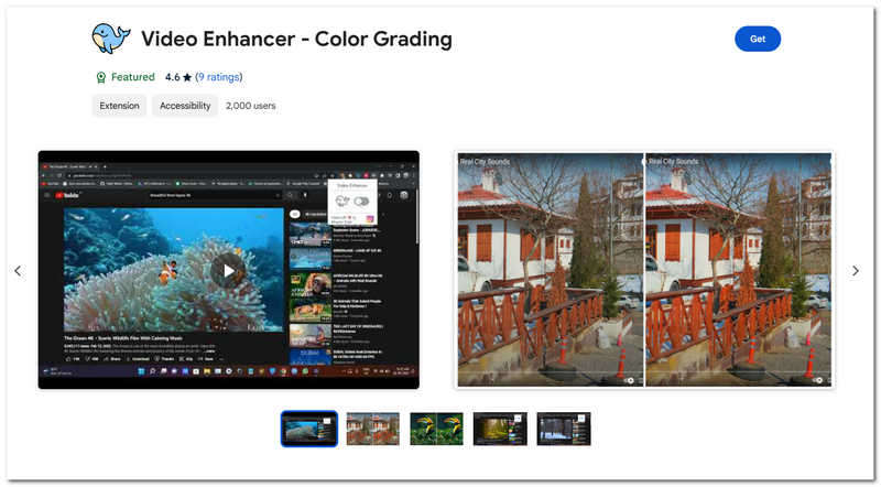 Video Enhancer Color Grading