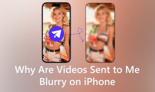 למה סרטונים שנשלחים אליי מטושטשים באייפון